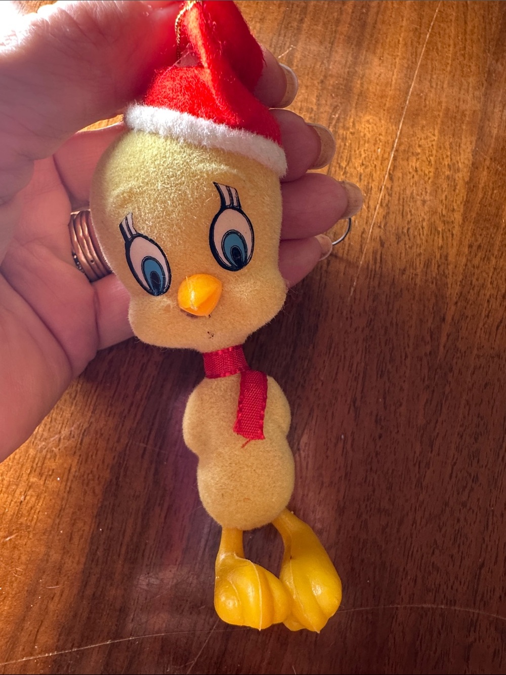 Vintage 1978 Warner Bros. Tweety Bird Christmas ornament